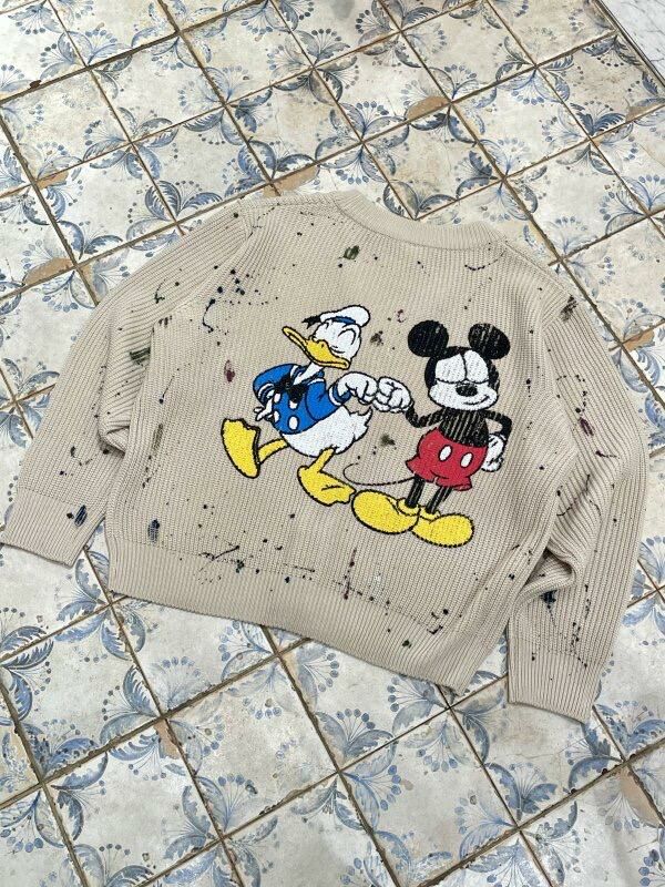 卡通圖案開胸針織外套 HIGH FIVE-125JK