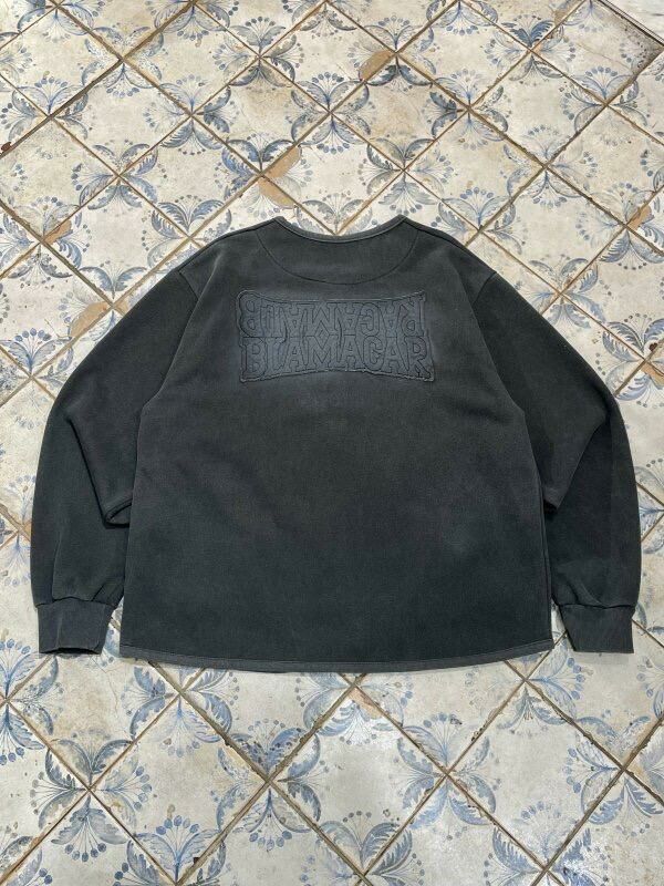 仿污英文字拉鍊外套 HIGH FIVE-131JK