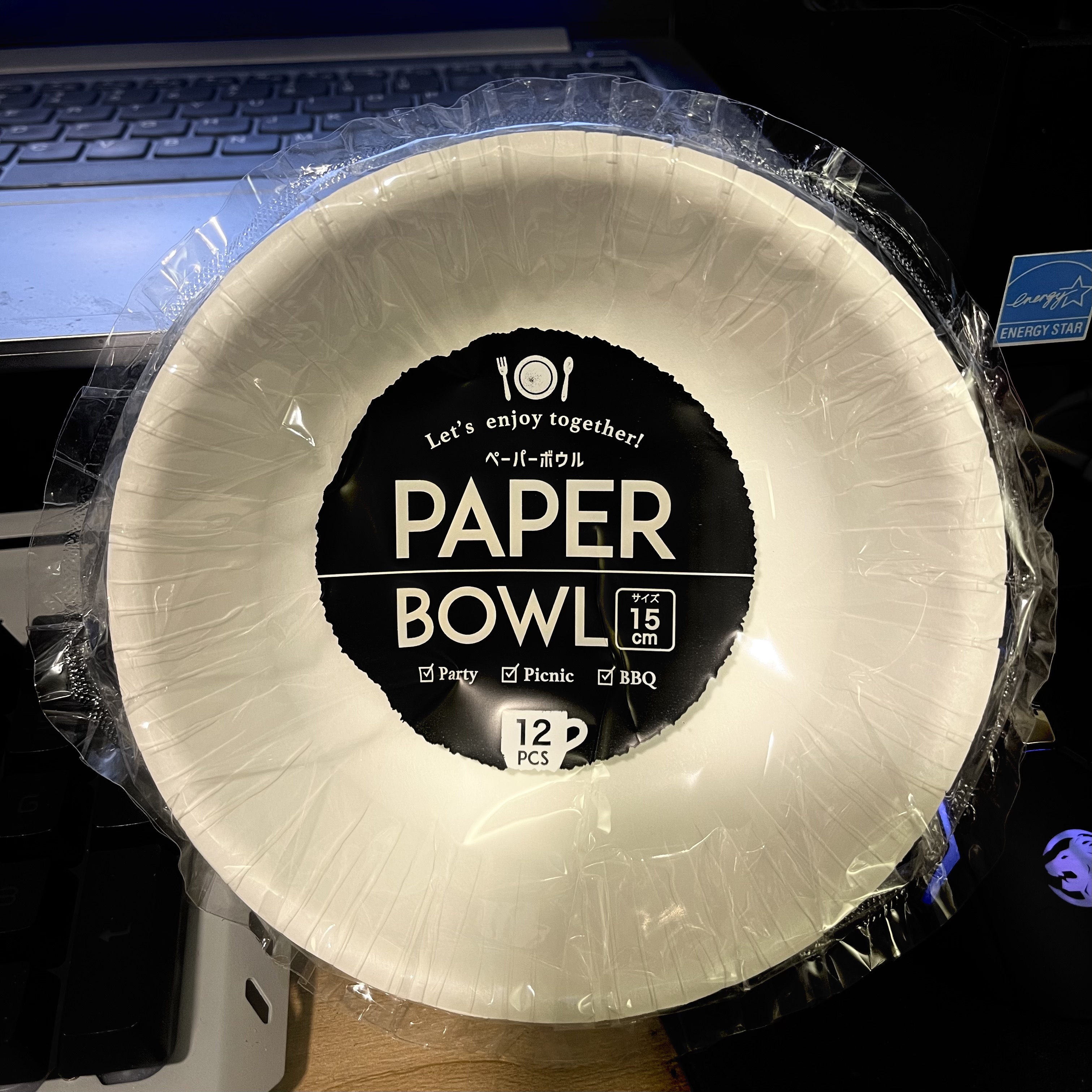 日本一次性纸碗(白色) 12隻