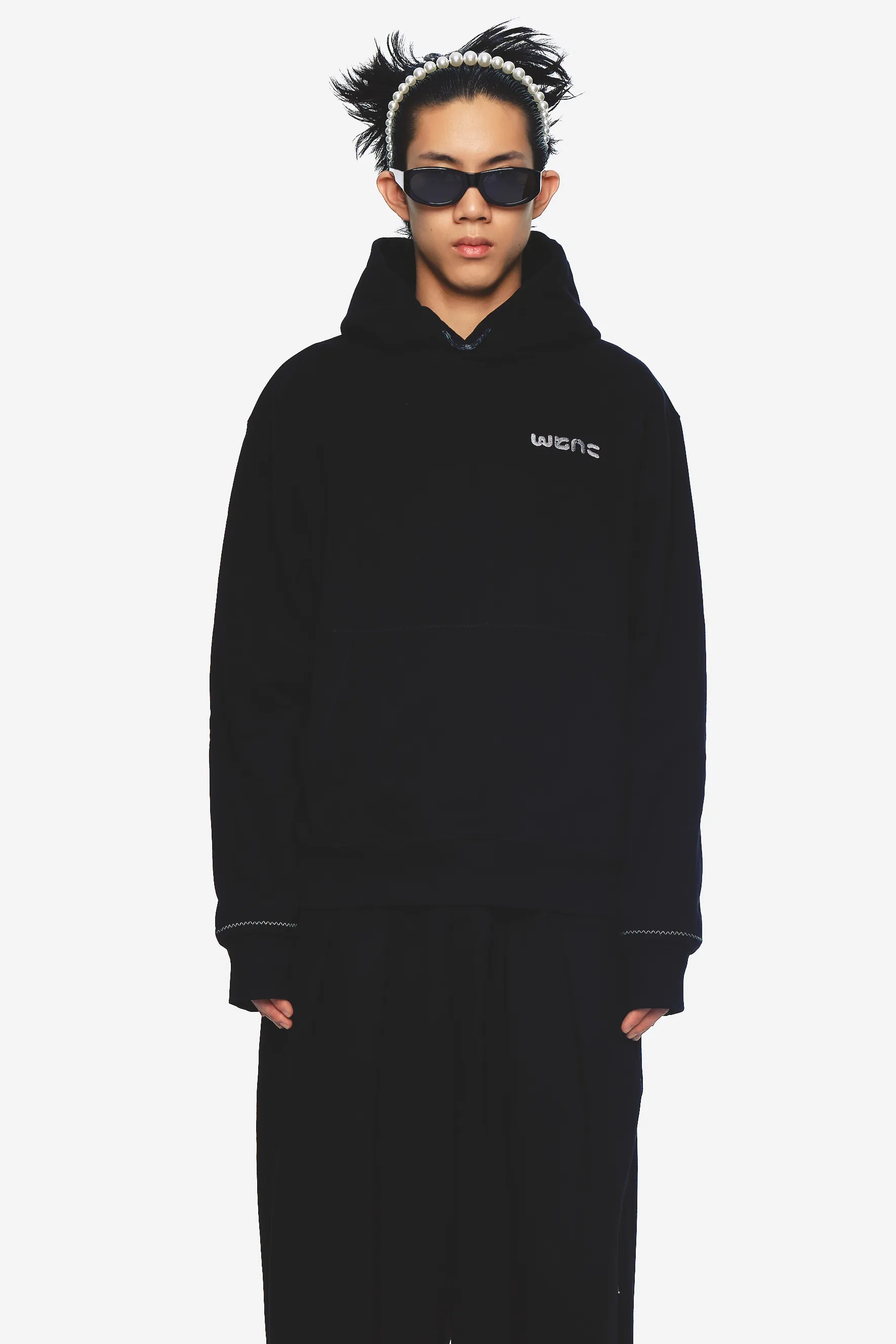 WTNC / DIRECTOR HOODIE -BLK