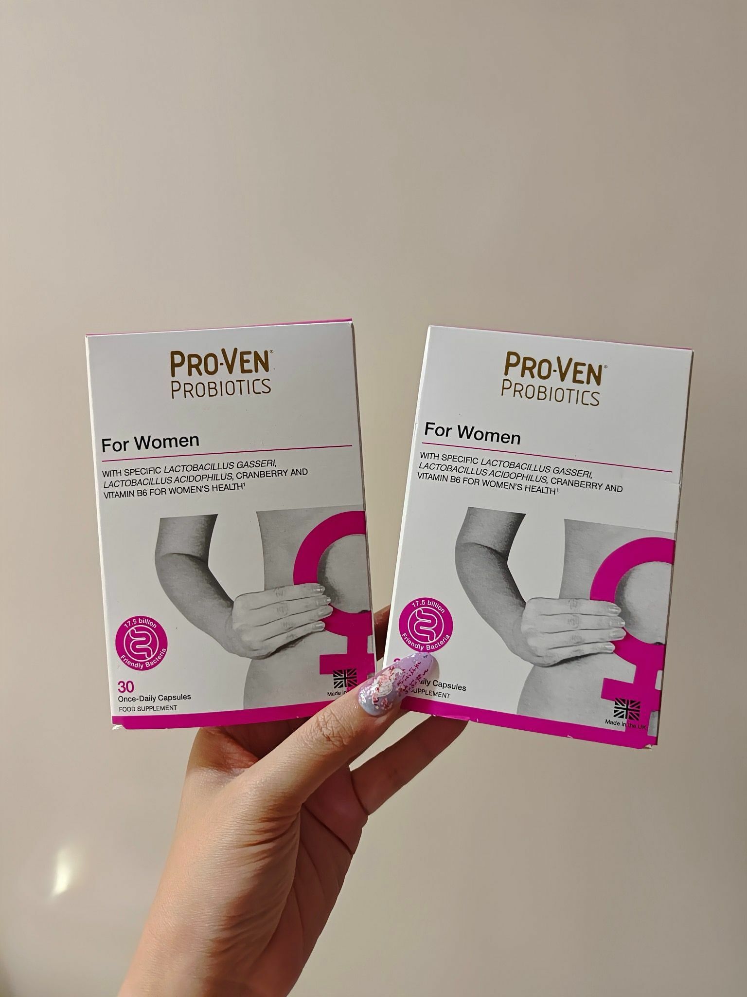 新版英國版ProVen 女士專用益生菌+蔓越莓 3600  30粒裝