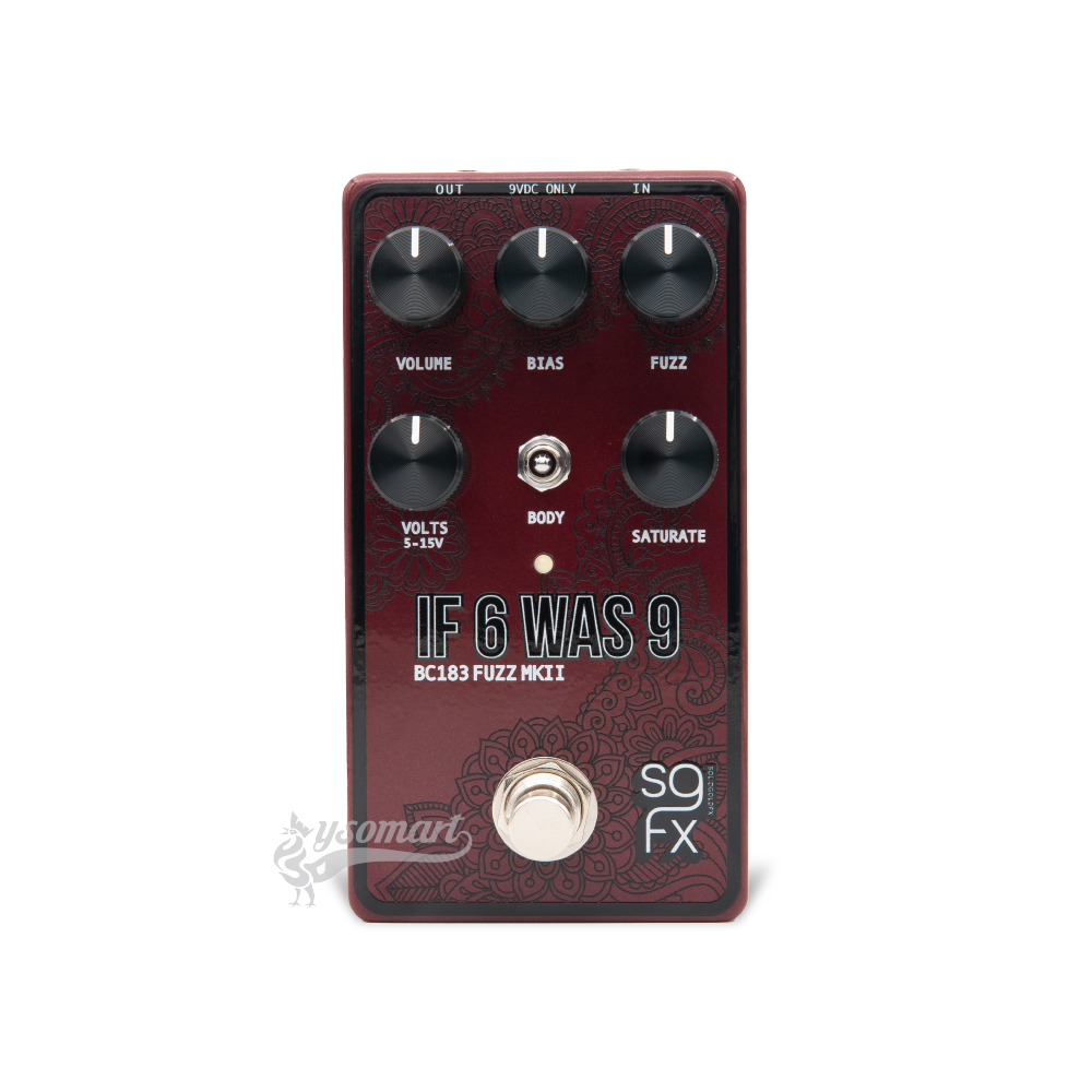 SolidGoldFX IF 6 WAS 9 BC183 MKII Fuzz 效果器