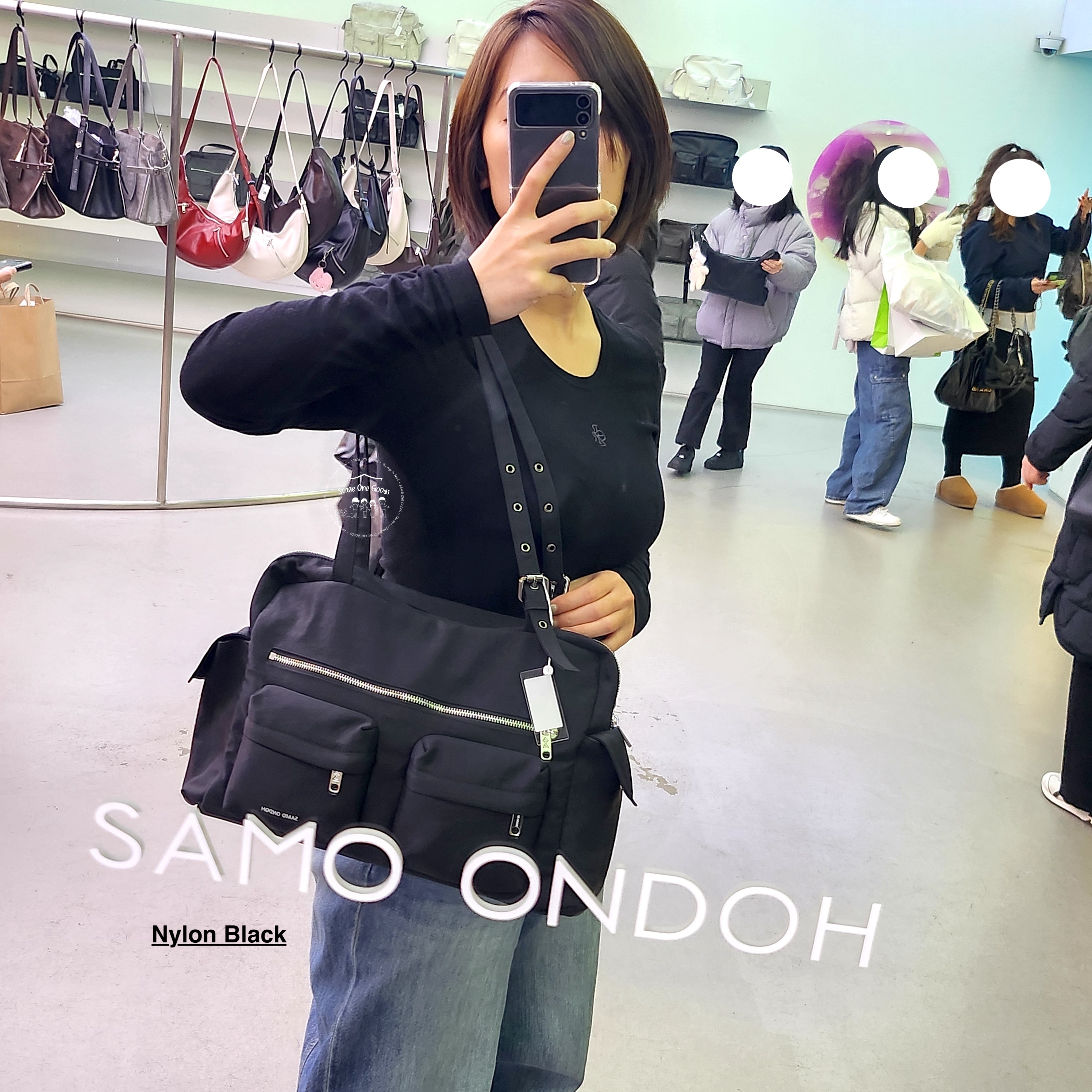 SAMO ONDOH Pocket Utility Bag L