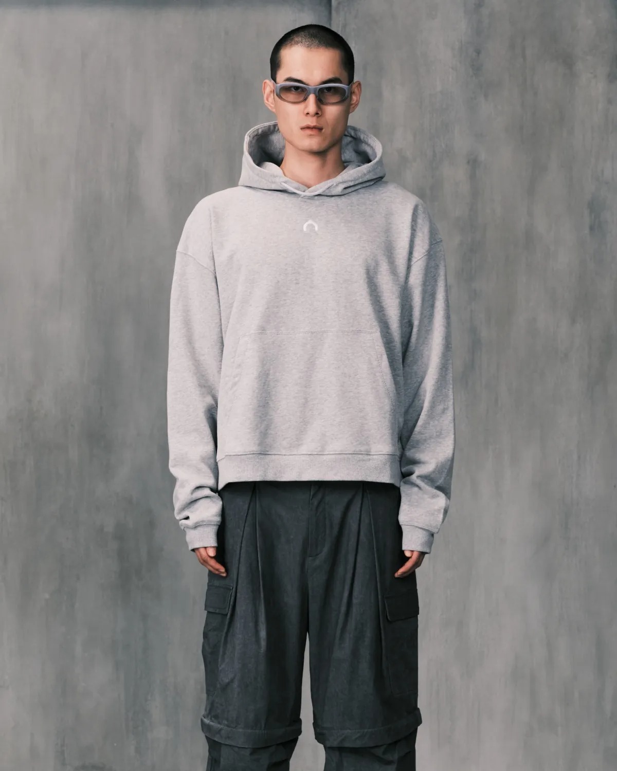 WTNC / RULES HOODIE -GREY