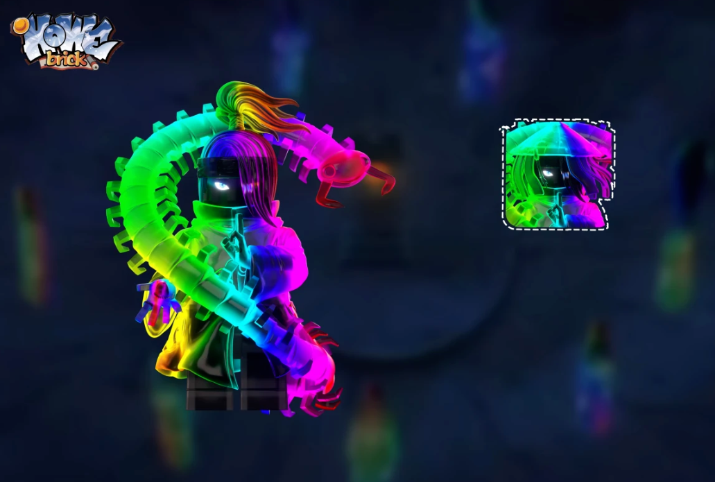 【Howe Brick】迪達拉  (限量彩虹版) (不能寄中國地址)