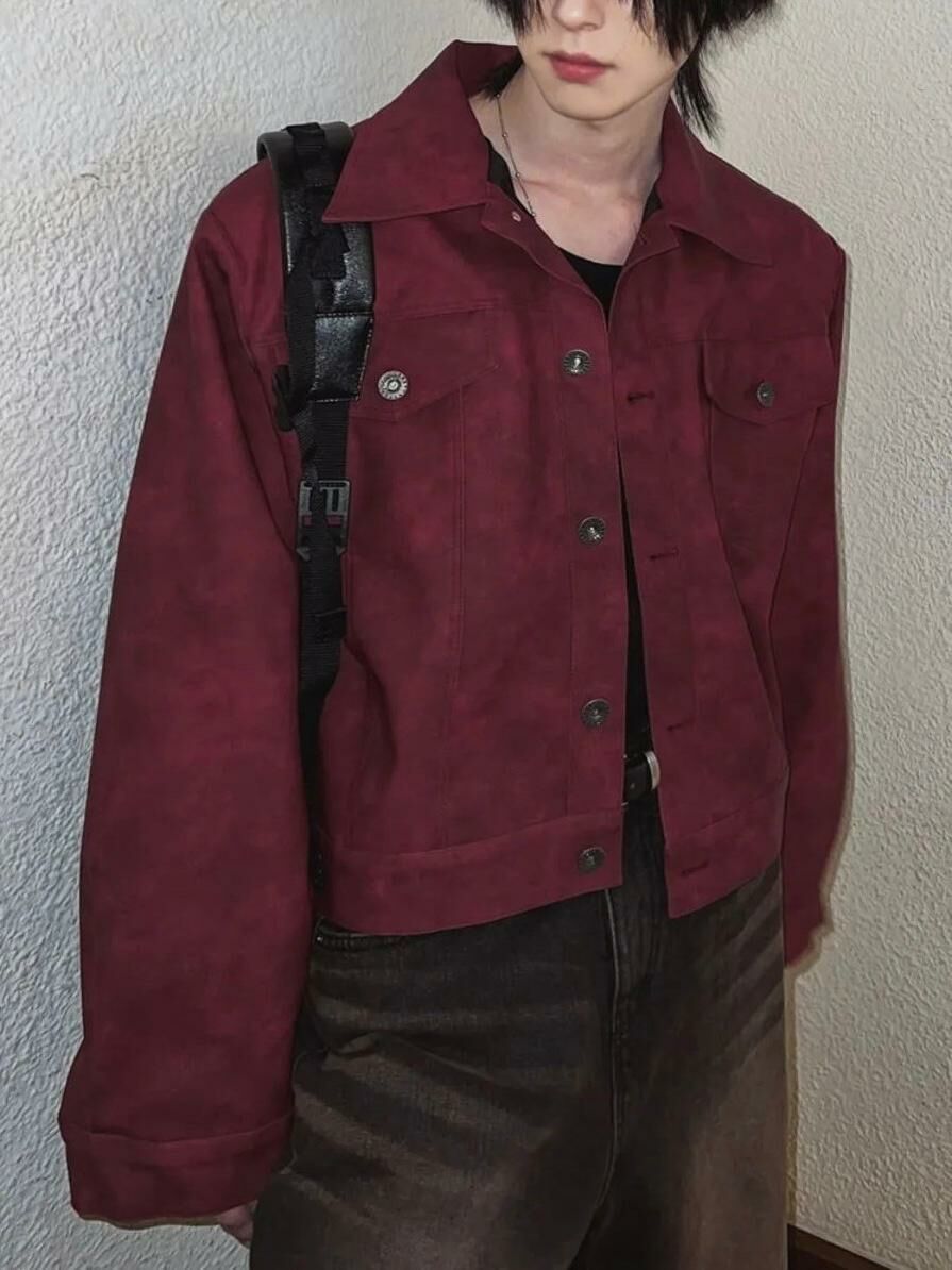 反領開胸外套 TAC-0067JK