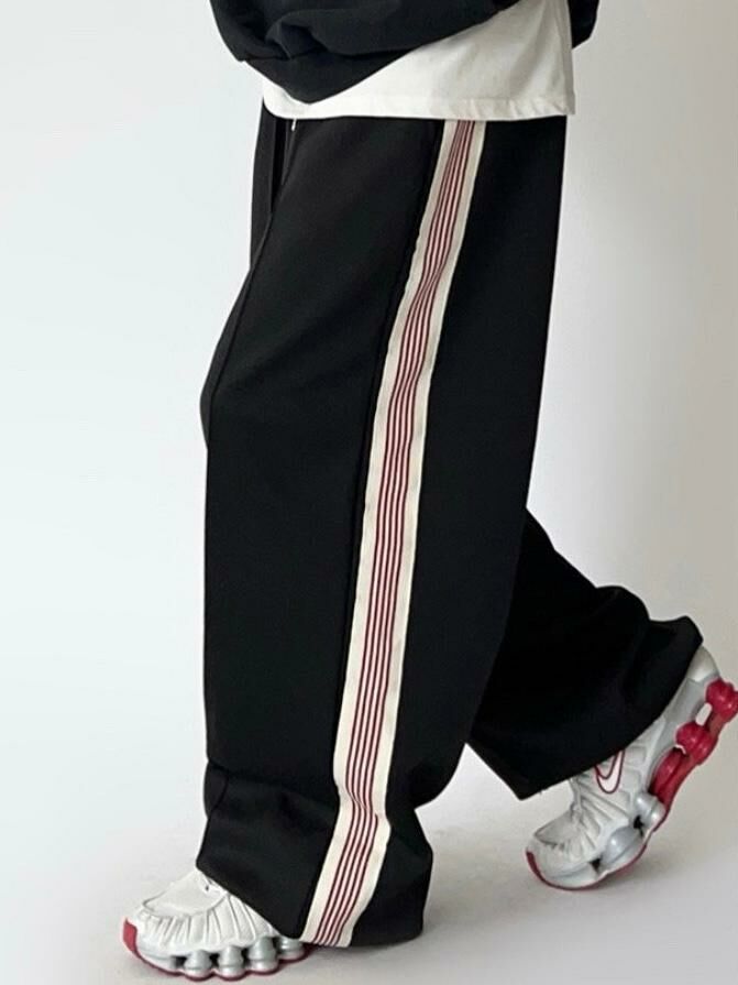 拼直間可束腳鬆身運動褲 P3019