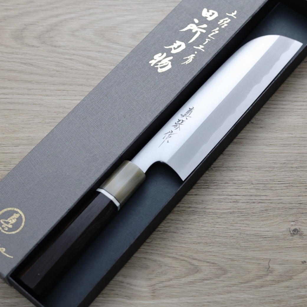 田所真琴 鎌薄刃 195mm 白紙鋼 單刃