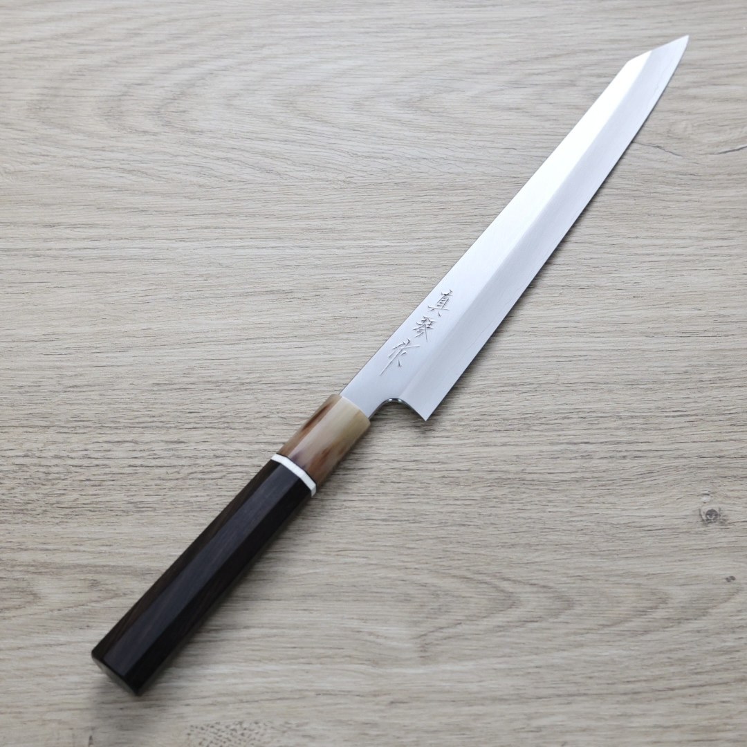 田所真琴 切付筋引 240mm 銀三鋼