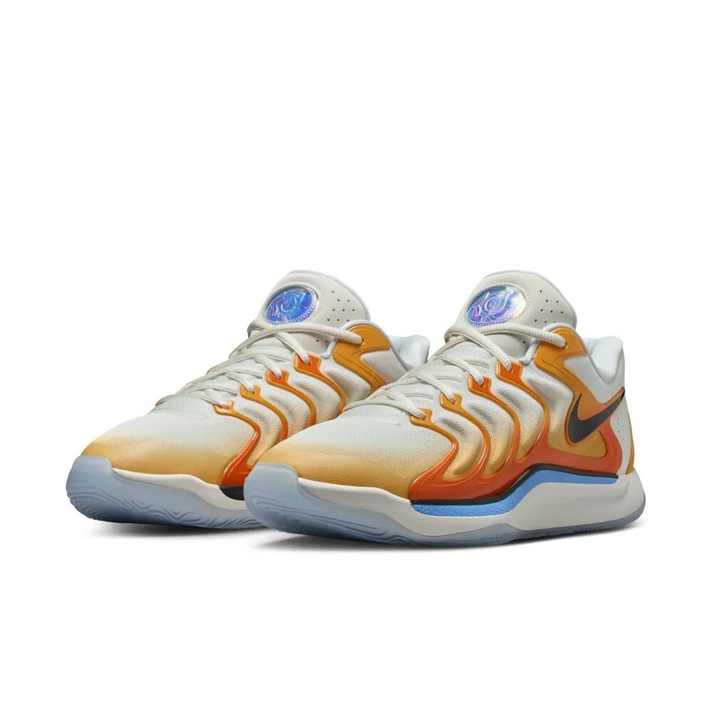 Nike KD 17 EP Sunrise 籃球鞋 白橘 熱帶魚配色 實戰 FJ9488-700