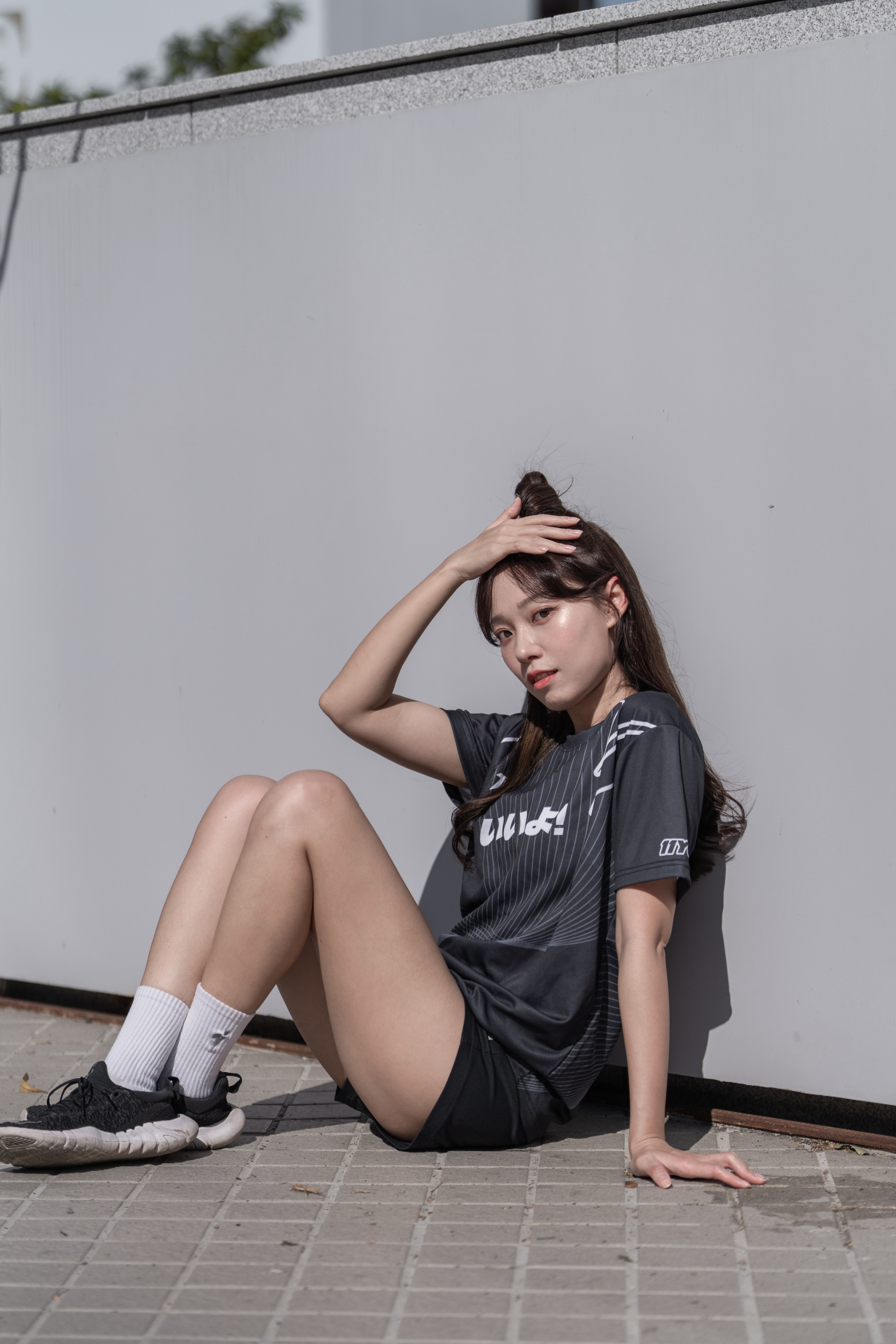 【DLIVE x 排球精靈YIYI 】(※小尺寸專區) 昇華圓領T - 韻律泳