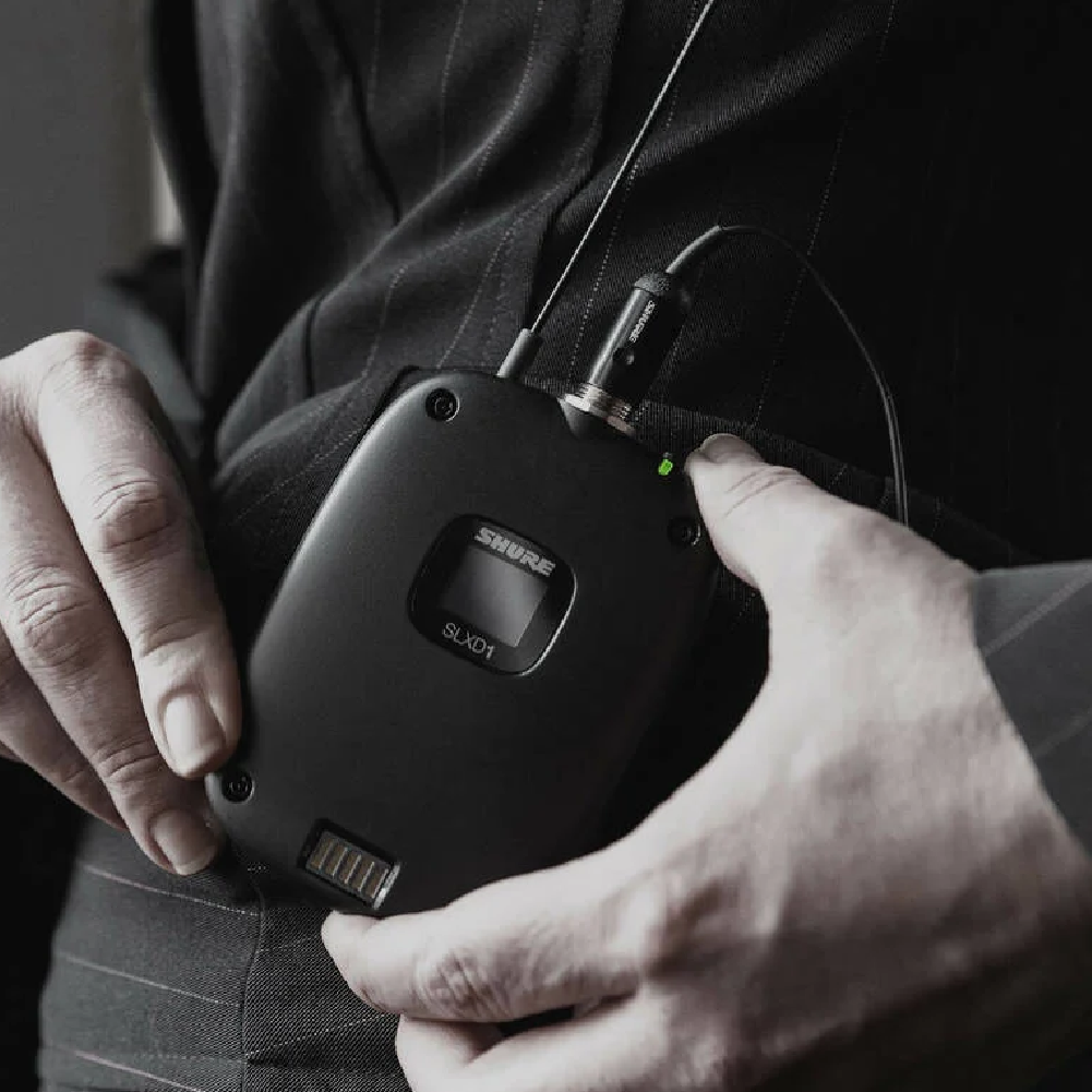 Shure Shure / SLXD 系列 無線領夾/腰包傳輸系統 (SLXD14/SLXD14D)(DL4/WL185等多種領夾音頭可選配) 第 5 張圖片｜三峽配件 / 週邊