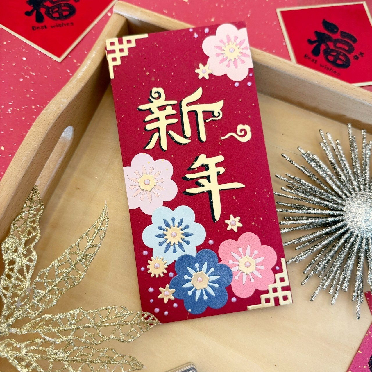 micia 刀模-大紅包袋 LD-1650-003