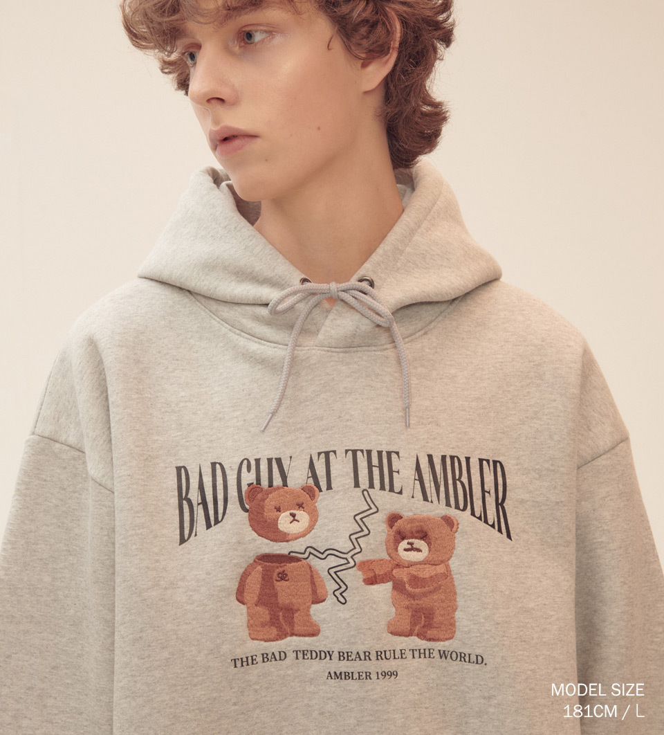 AMBLER BAD GUY AT THE AMBLER 搗蛋熊 HOODIE