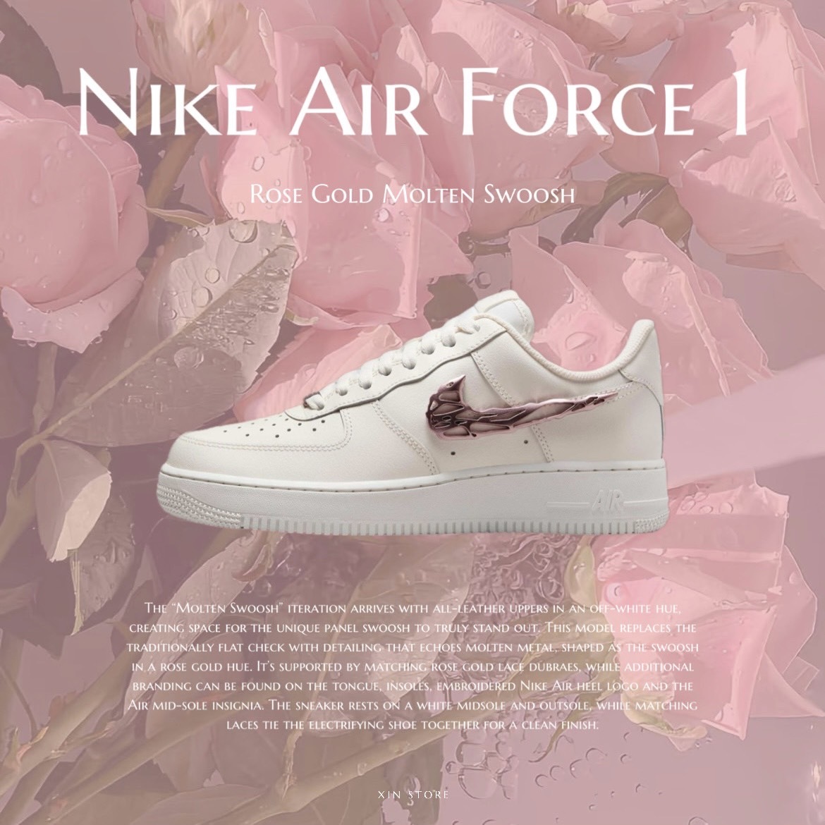 Molten Low Rose Air Force Buy Nike Air Force '07 LX Women's Shoes