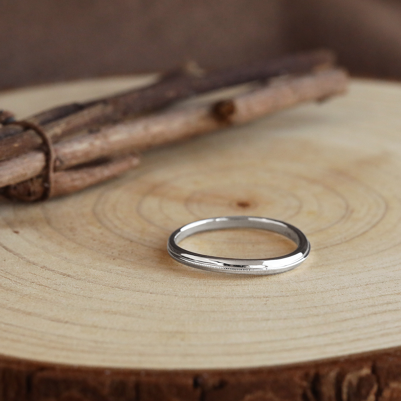 編織幸福 — 鑽石對戒