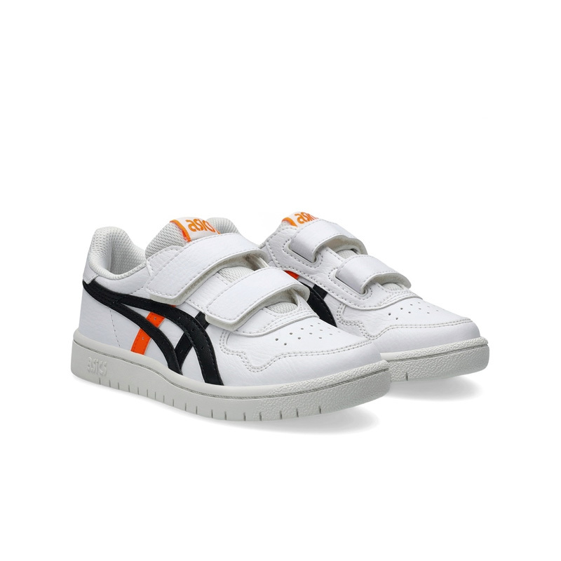 ASICS JAPAN S PS 休閒運動鞋 中童 亞瑟士 復古 童鞋 白橘 1204A008-134 [台灣現貨]