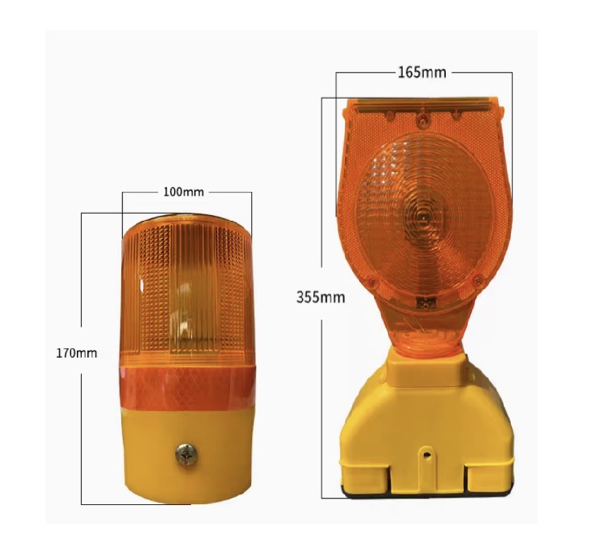 S012  太陽能馬路閃燈 - 黃色