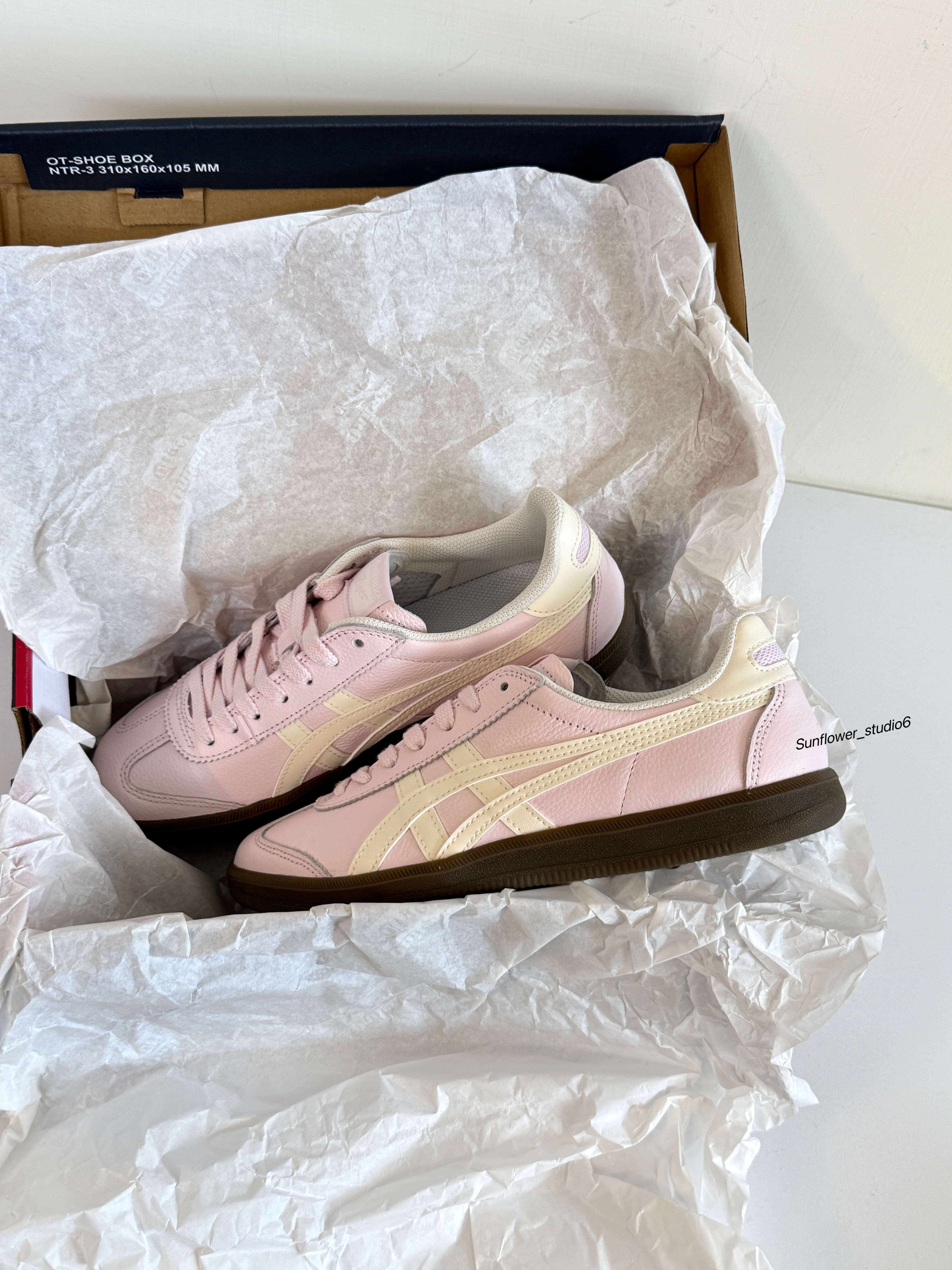 Onitsuka Tiger Tokuten 鬼塚虎葡萄焦糖粉紫色淺粉色虎爪紋焦糖