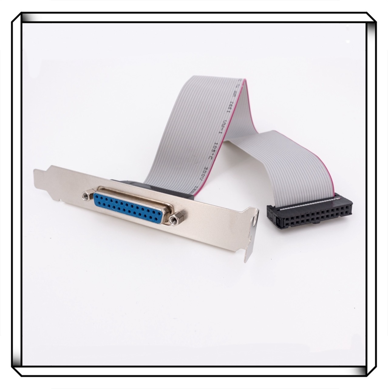 RS232(公) 25PIN(母) 主機板連接線 電腦主機板 擴充擋板連接線 印表機 並口引線 LPT