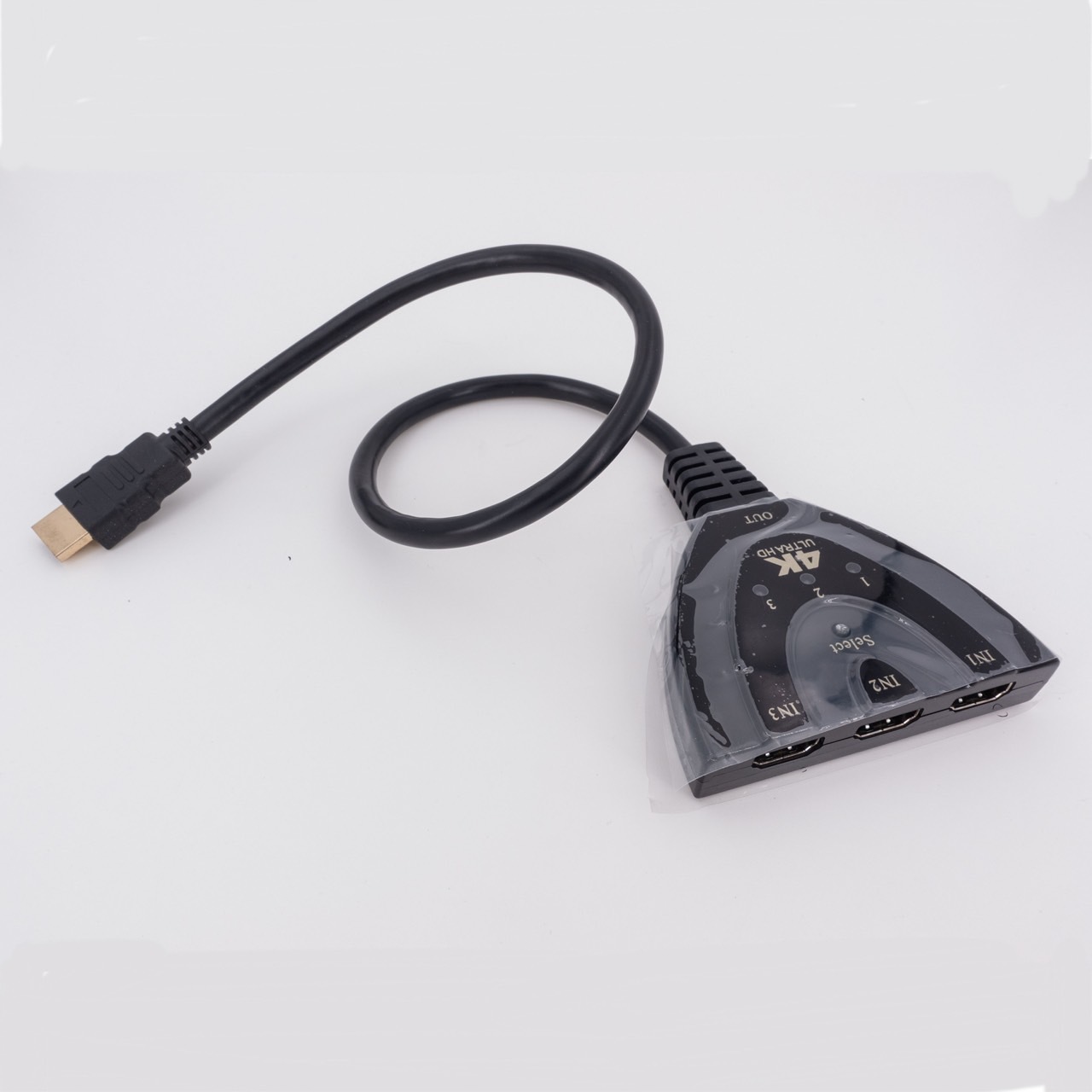 USB 轉 VGA / HDMI 三進一出切換器 轉換器 三合一 分配器 HDTV 三進一出 HDMI 2K 4K