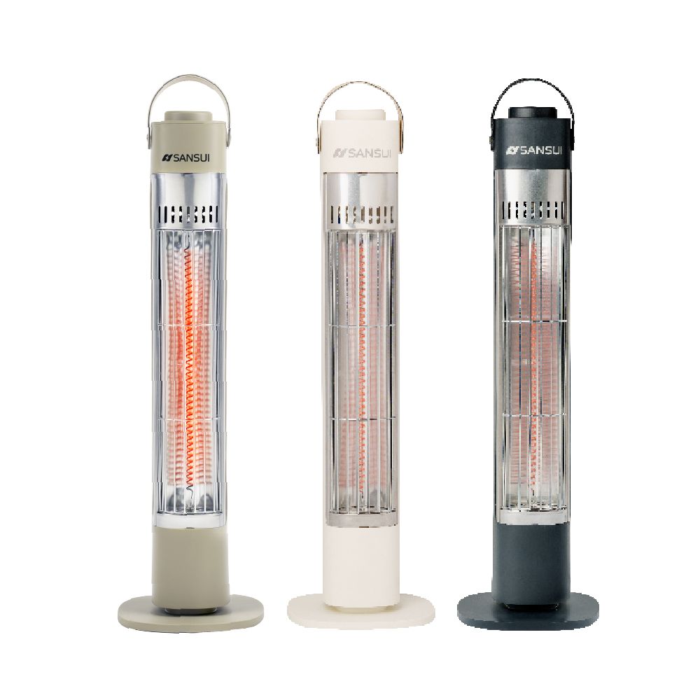 【SANSUI山水】瞬熱遠紅外線碳素電暖器(不含收納袋)SH-CF400(福利品)