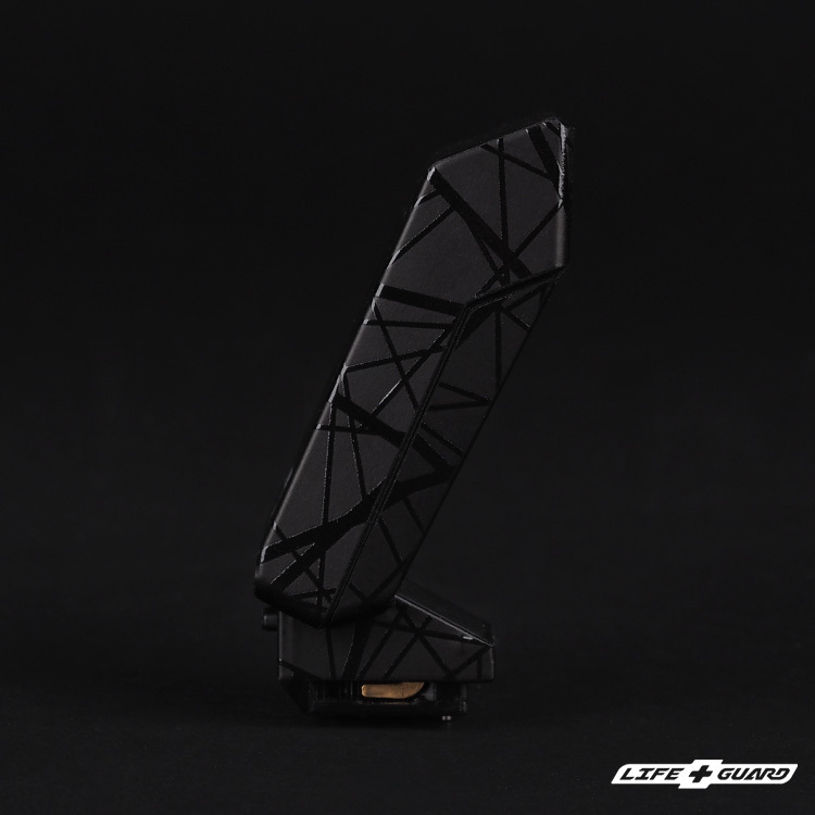 LIFE+GUARD 貼膜安裝示意，適用 FUJIFILM EF-X8 閃光燈貼膜