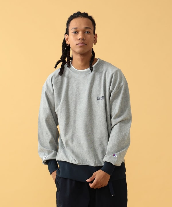 Champion× Pilgrim surf+supply  聯名衛衣