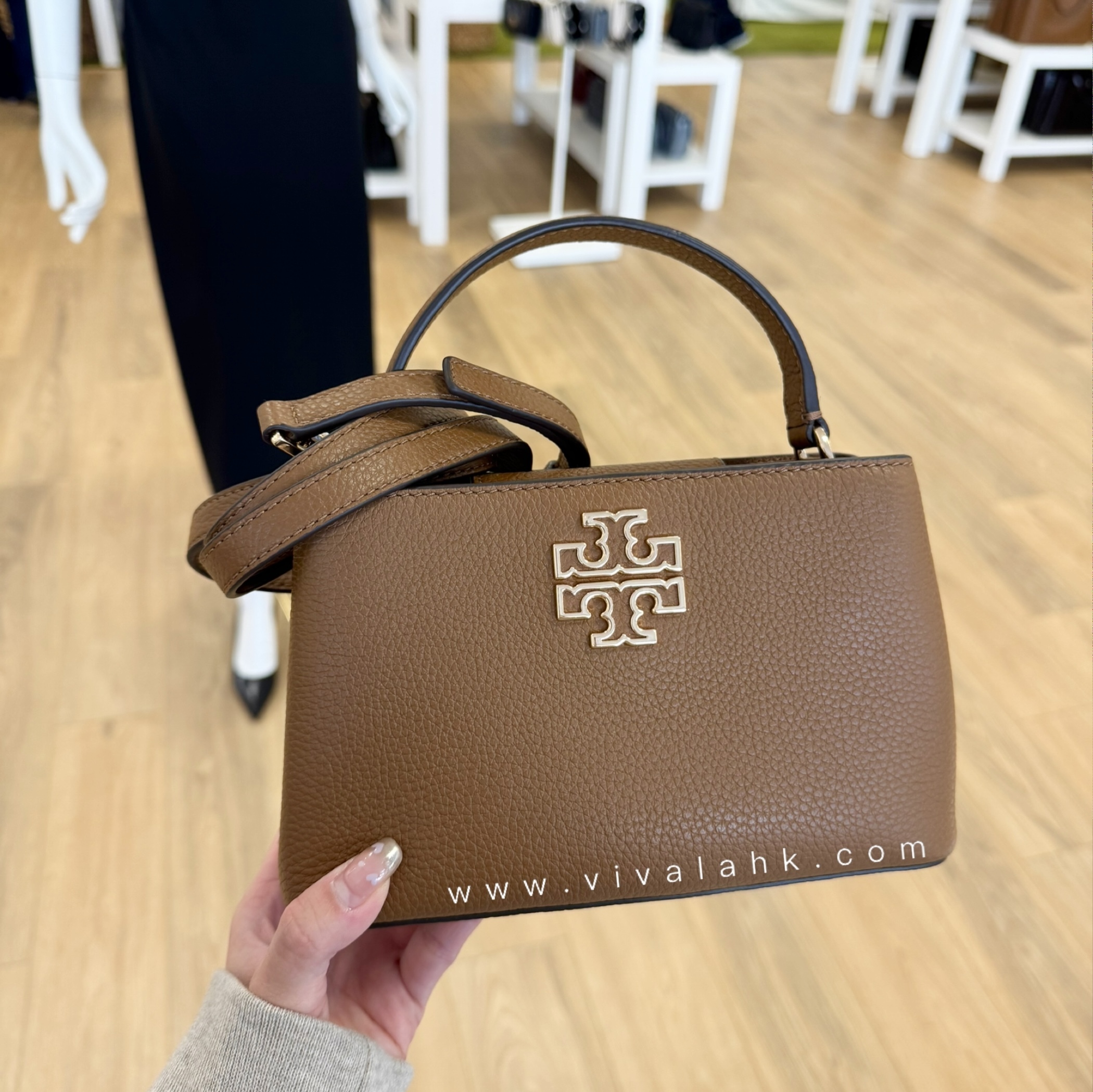 Tory Burch - Britten Micro 手提+斜孭袋 (145357)
