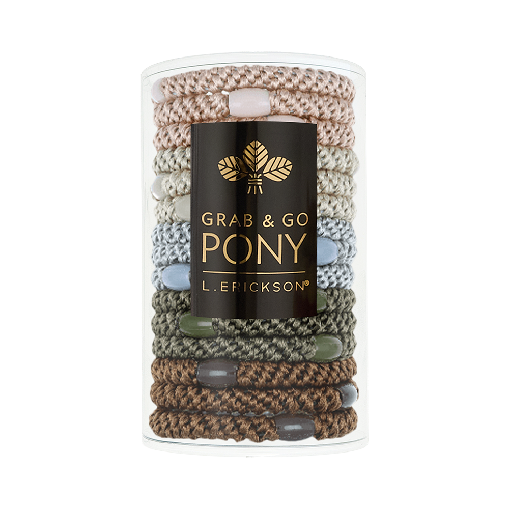 L. ERICKSON｜彈力髮圈桶-寂靜森調