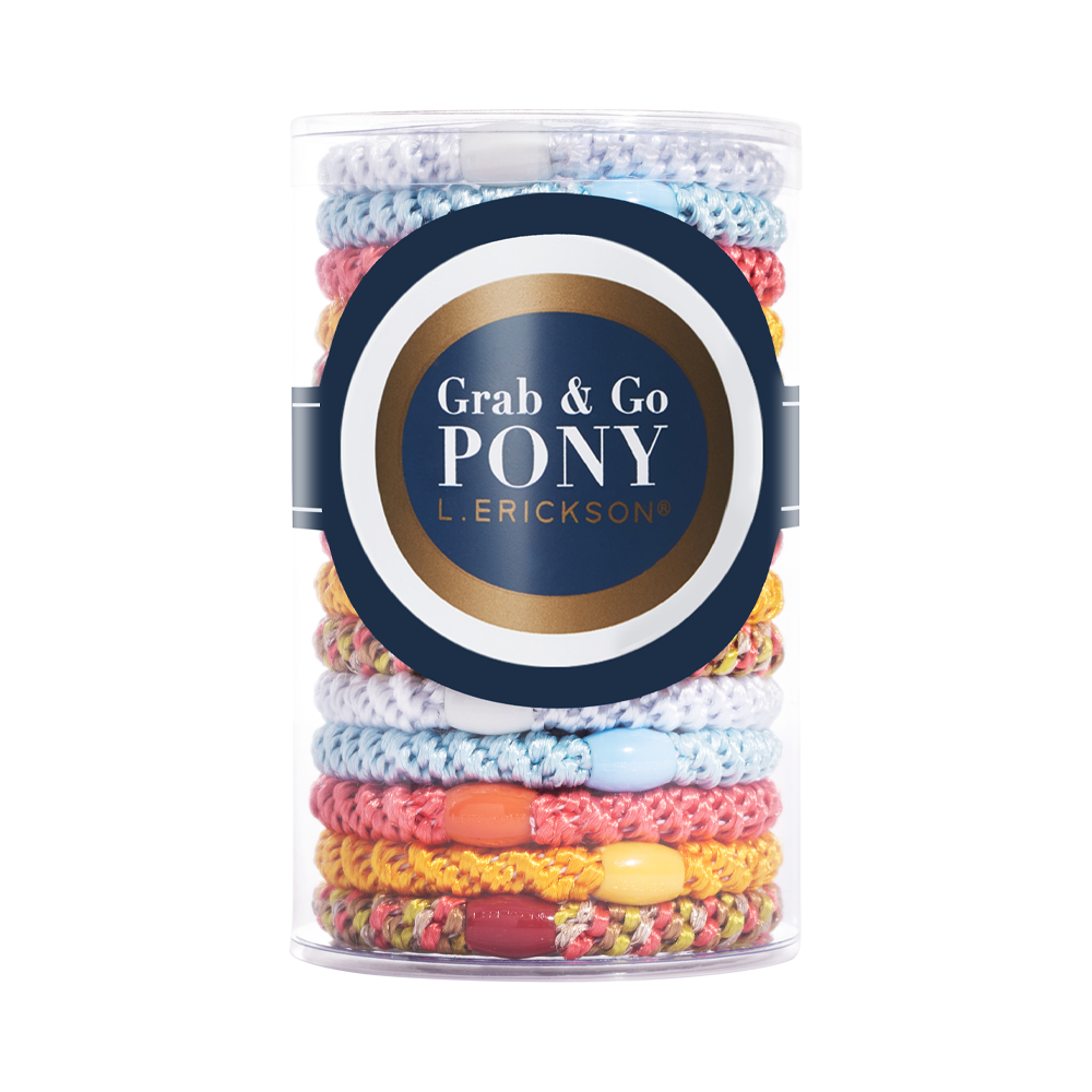 L. ERICKSON｜彈力髮圈桶-香橙奶昔