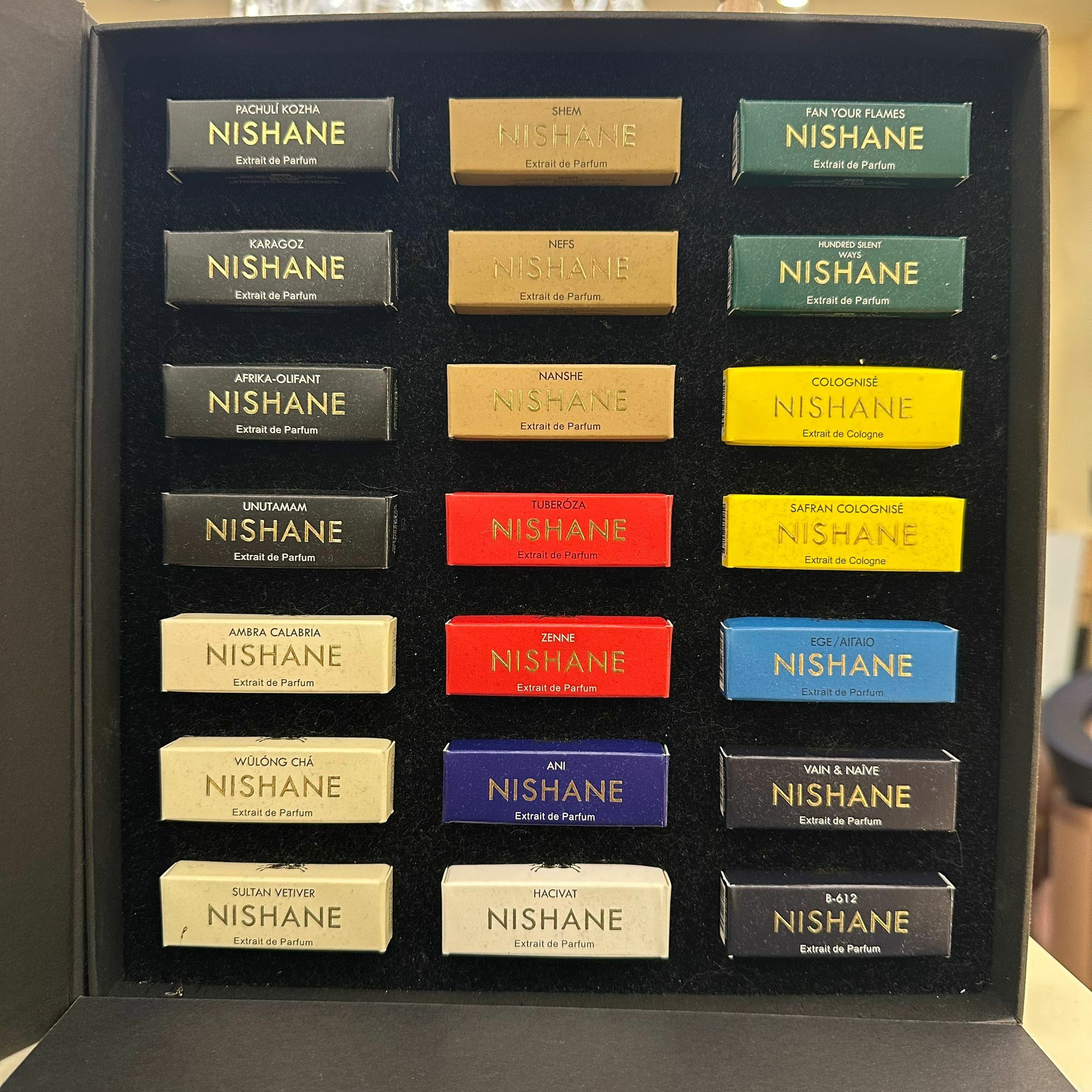 Nishane Discovery Set 21 x2ml Vial Set 妮姍 品牌試香套裝21 x2ml