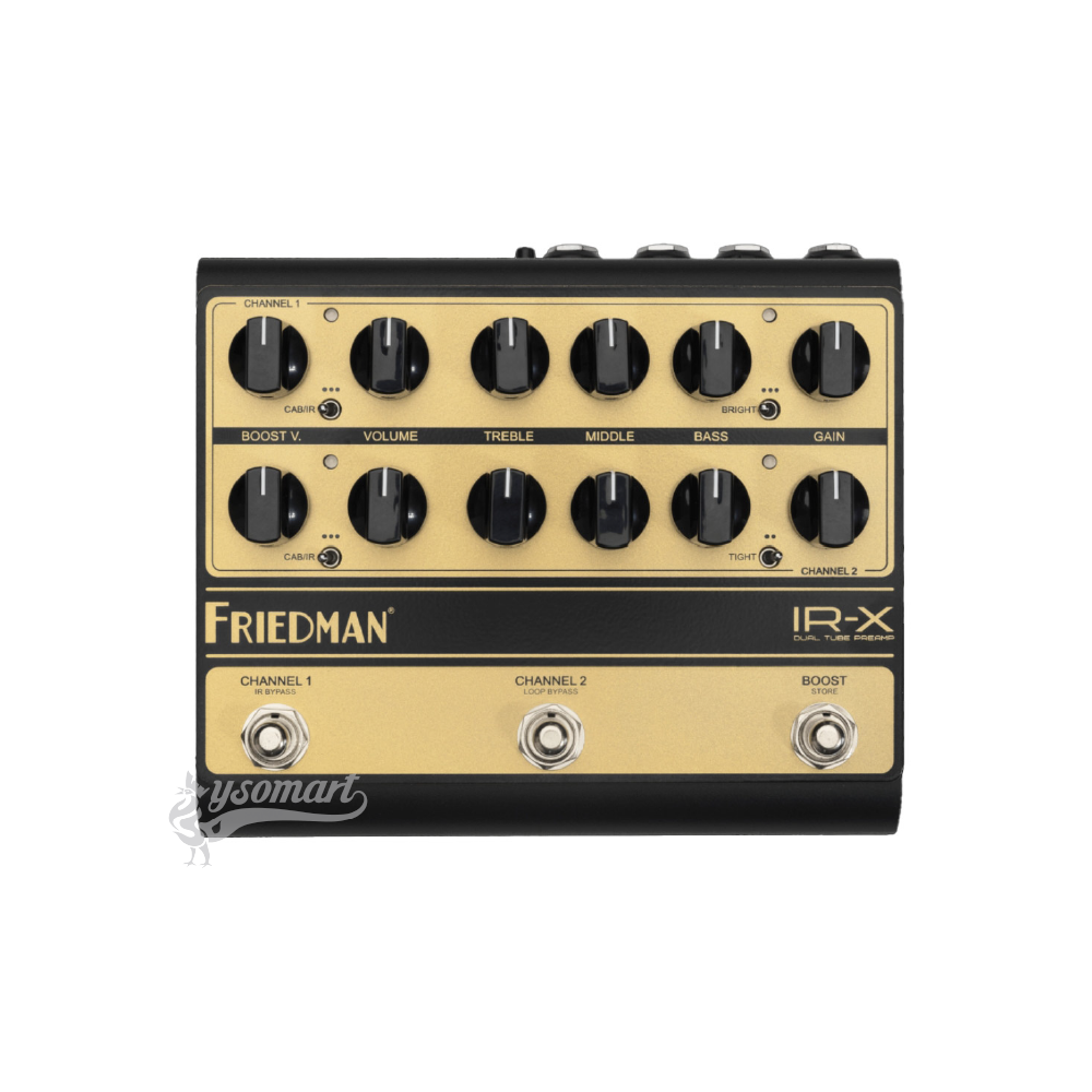 Friedman IR-X dual-channel tube preamp 效果器