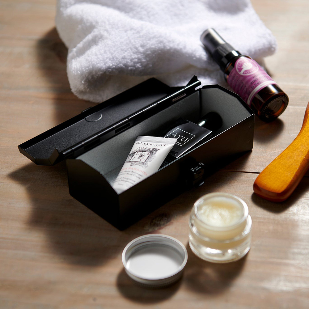 日本山型提把式鋼製單層收納盒Y-14 (2色)