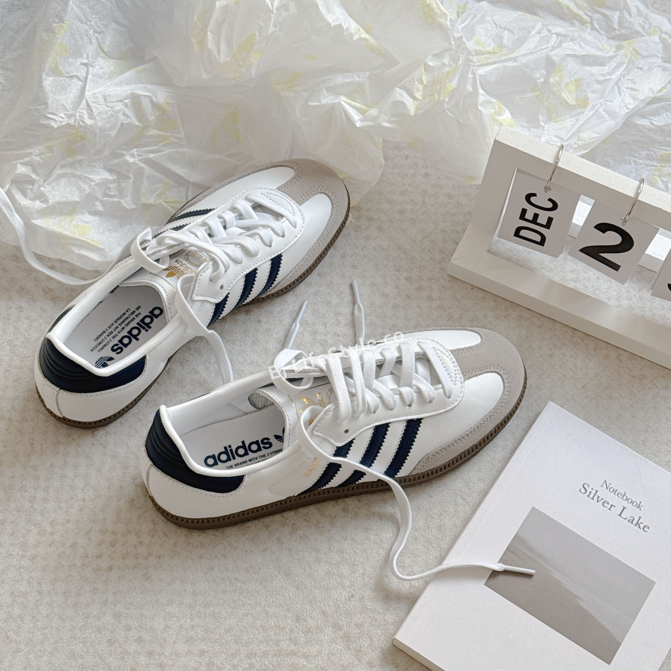 ADIDAS SAMBA OG 海軍藍 深藍 白藍 焦糖底 男女鞋 JH8795 / 預購