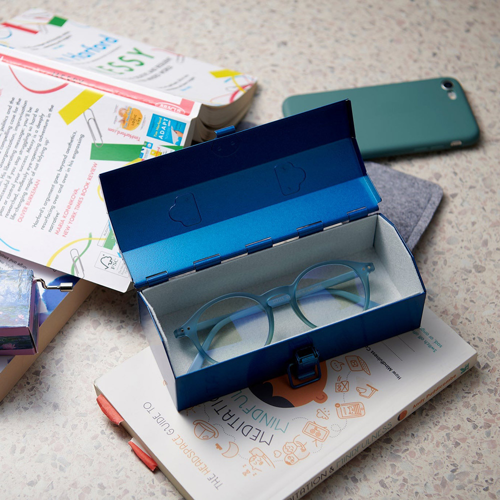 日本山型提把式鋼製單層收納盒Y-17 (2色)