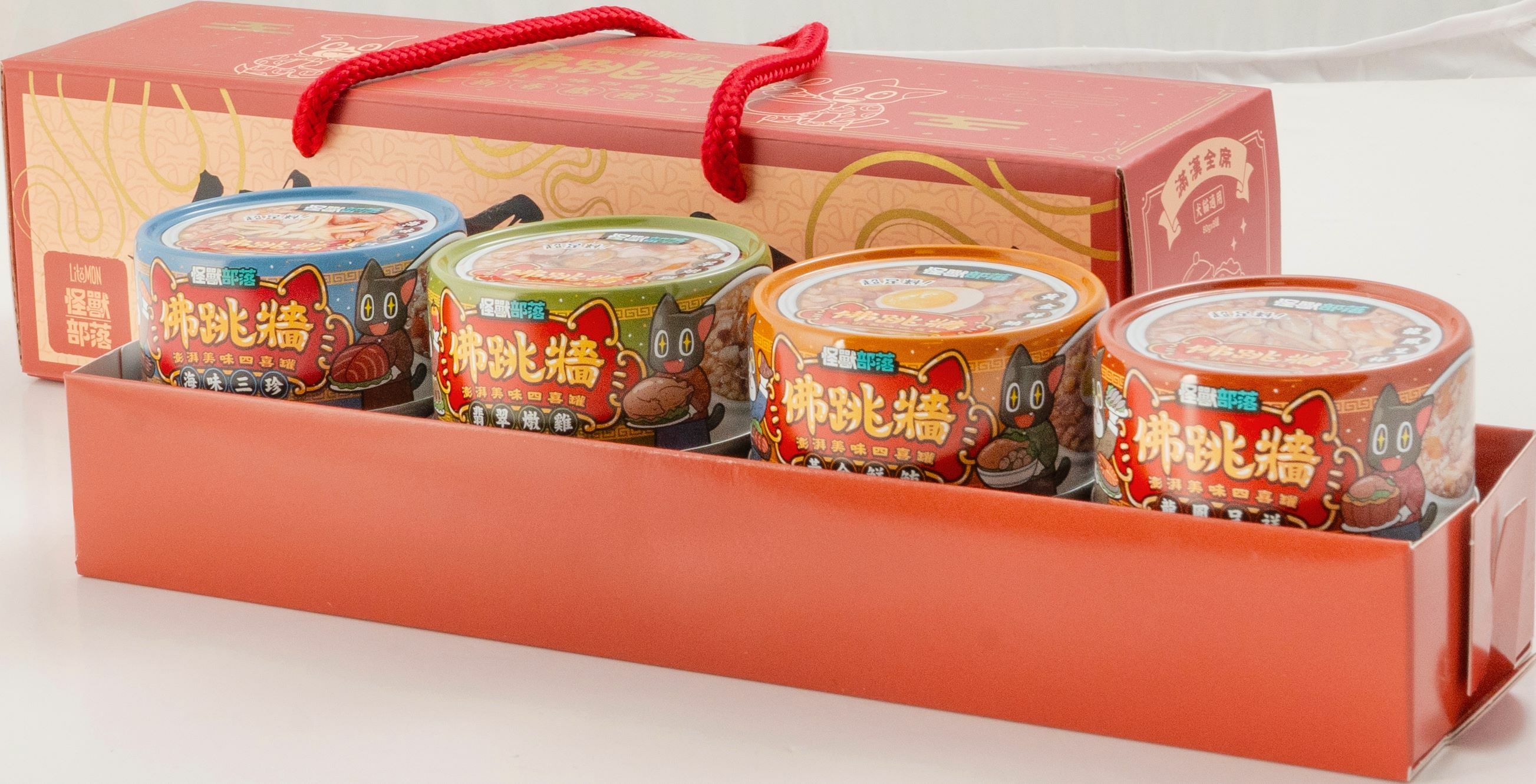 多種口味讓狗狗跟貓貓過年也有專屬的寵物年菜可以吃