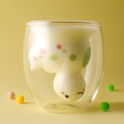 好玻12生肖系列 — 蛇寶造型雙層玻璃杯