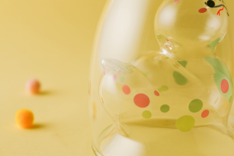 好玻12生肖系列 — 蛇寶造型雙層玻璃杯