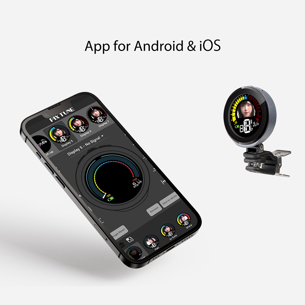 Cherub PIX TUNE WST-915Li 高精度 充電式 調音器 可客制圖片