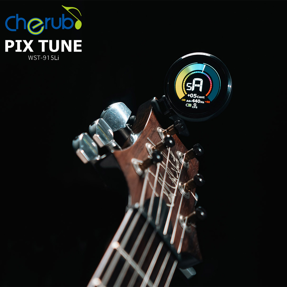 Cherub PIX TUNE WST-915Li 高精度 充電式 調音器 可客制圖片