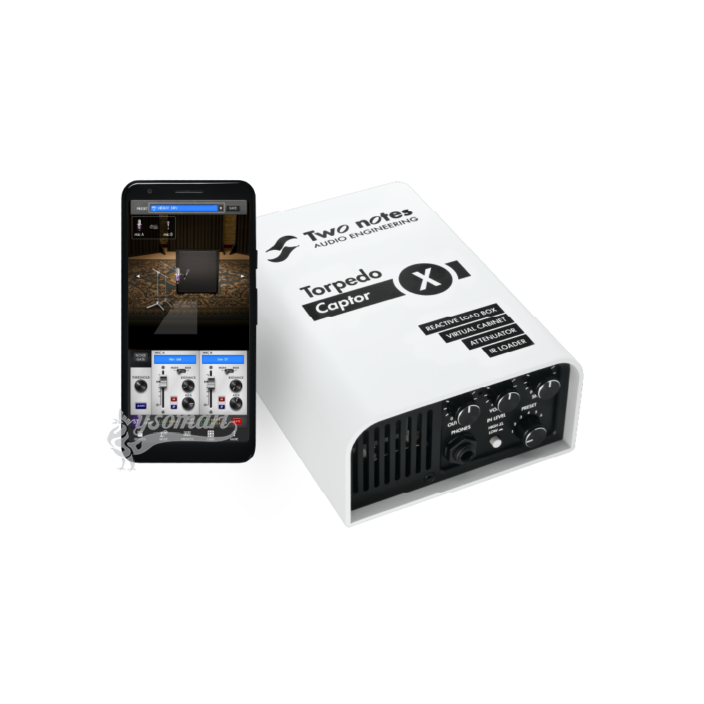 Two Notes Torpedo Captor X 8 Ohms Digital Audio Processor