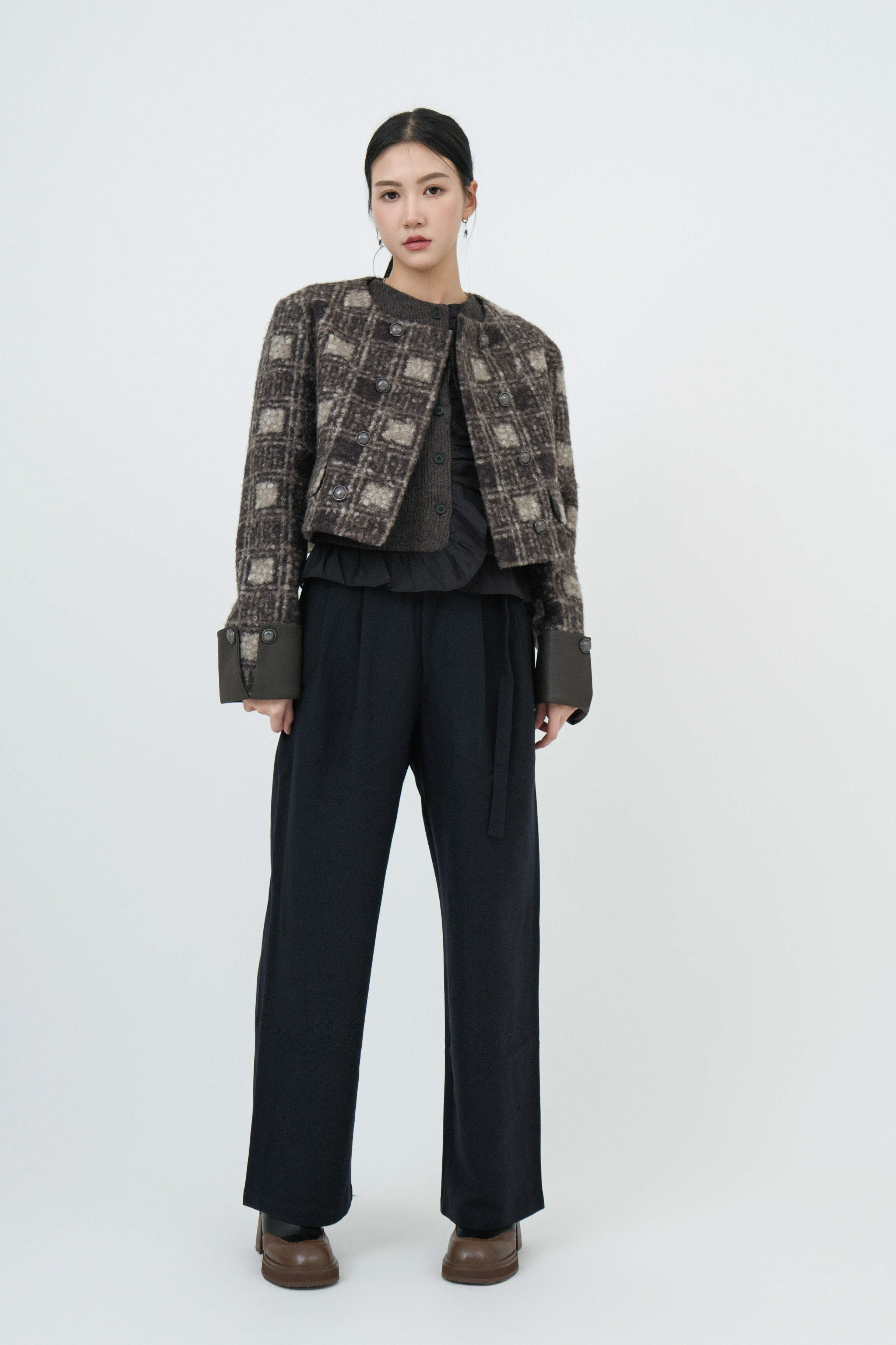 FW24_0293（外套＋上衣+牛仔褲）