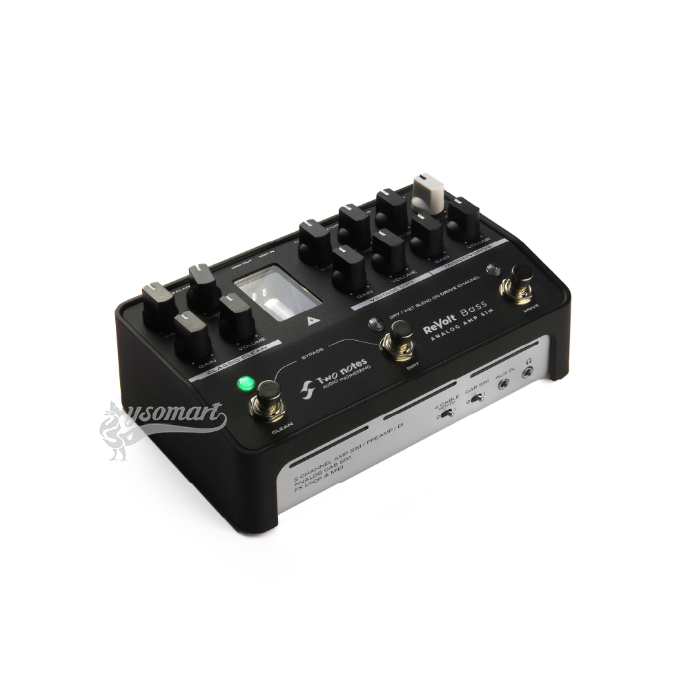 Two Notes ReVolt Bass Analog Amp Sim 音箱模擬效果器