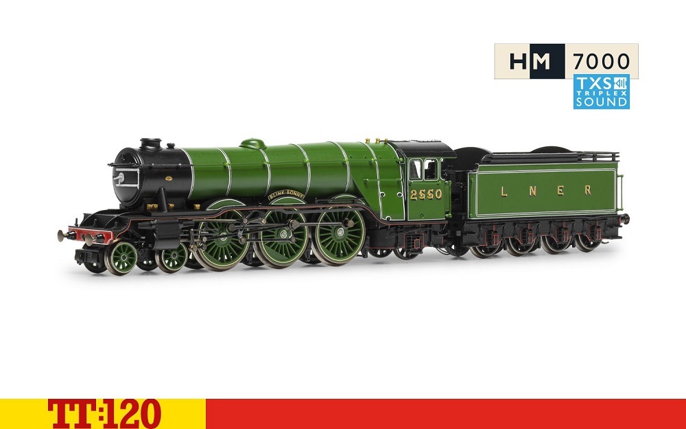 Hornby TT1001TXSM TT規 蘇格蘭火車套組 數位音效蒸汽車
