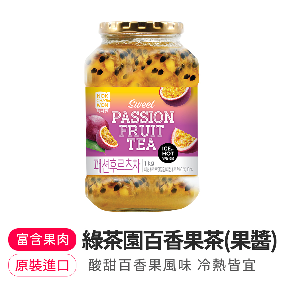 【BK SHOP】綠茶園百香果茶(果醬)1kg