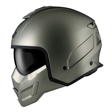 ASTONE SK6 平黑銀 素色 複合式帽款