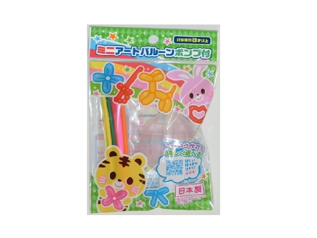 氣球玩具附幫浦/氣球5入