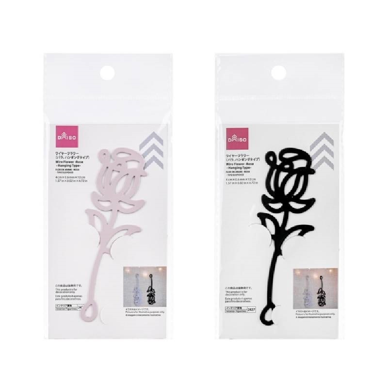 懸掛型鐵製裝飾花/玫瑰