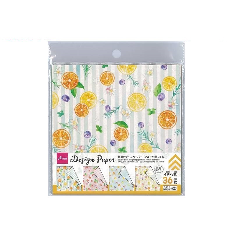 雙面折紙玩具/水果 36入